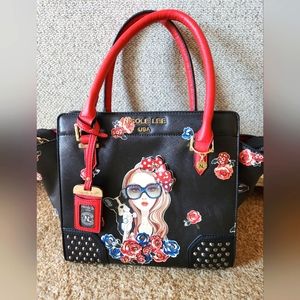 - - - Nicole Lee Betty Structured Satchel